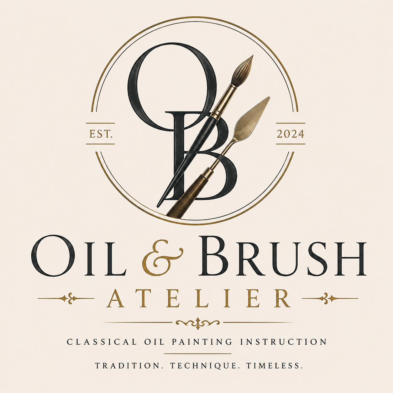 Oil and Brush
